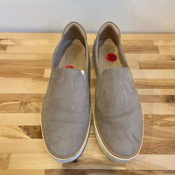 Naturalizer Soul Women’s Kemper2 flats Slip-On Casual Shoes Size 10W tan beige - Picture 5 of 15